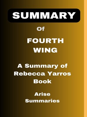 cover image of Summary  of Fourth Wing